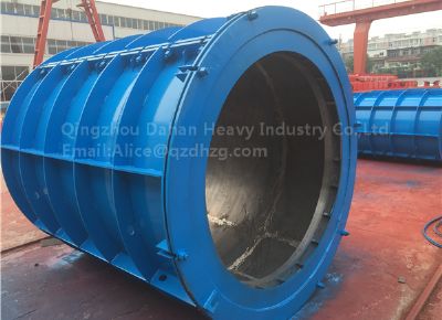 點擊查看詳細信息<br>標題：Hanging Roller Concrete  Pipe Mould 閱讀次數(shù)：1464